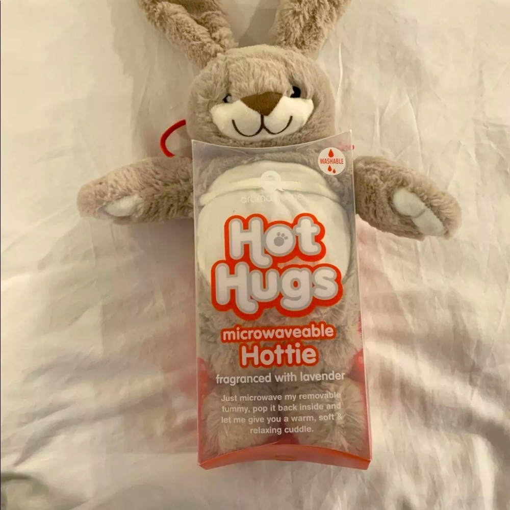 Hot Hugs Microwavable Rabbit with Lavender